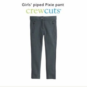 NWT J Crew Crewcuts Girls' piped Pixie pant, 16.